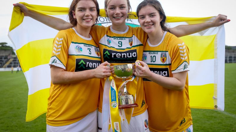 Magill marches to double All-Ireland success with Antrim