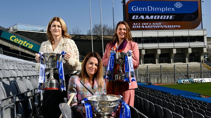 Carmel Naughton and Glen Dimplex announce five-year sponsorship of Camogie Championships and Camogie Association