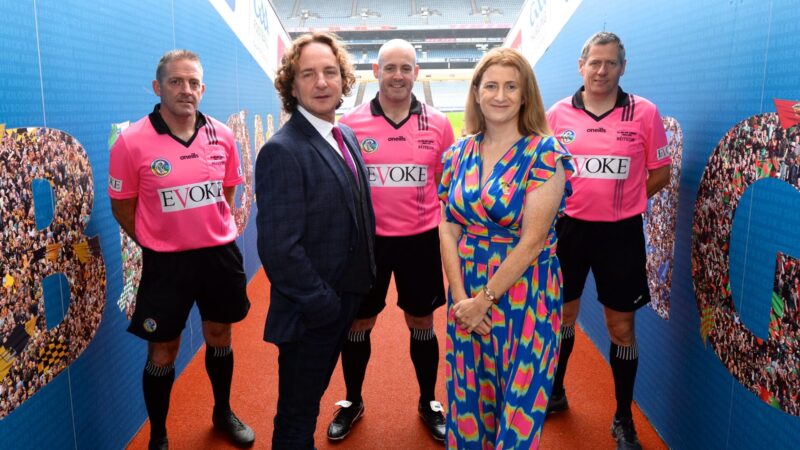 The Camogie Association Announces an Exciting Three-Year Sponsorship with EVOKE as National Referee Sponsor